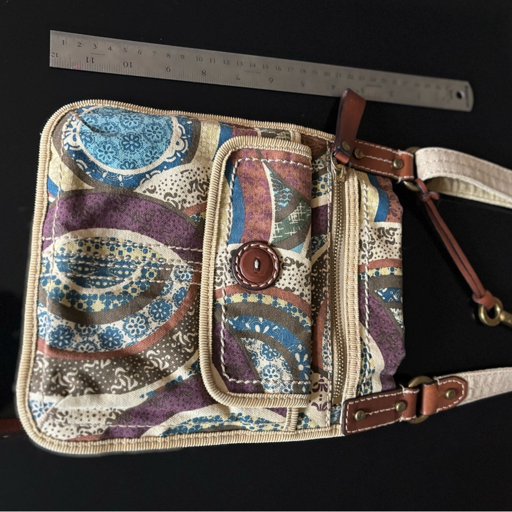 Multicolor Patterned Women's Bag
